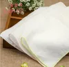 DHL500pcs Baby Cotton Double Layer Gauze Blank handkerchief Mix Color Size23*23CM