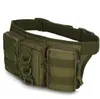 Hot Fashion Universal Waterdichte Tas Hip Packs Molle Systeem Pouch Riem Packs Outdoor Tactische Taille Tas Duurzaam Oxford Wielrennen Telefoon Geld Pouch TaillePack