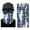 Designer Maski twarzy Bezszwowe bandanas Wielofunkcyjny szalik rowerowy Magiczna Turban Kobiety Mężczyźni Natural Scenery Drukowanie Opaski