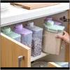 Haushaltsorganisation HausgartenKüche Verschiedenes Getreide Aufbewahrungsbehälter Müslispender Reiseimer Zubehör Plastikbox Flasche