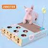 Small Animal Supplies Hitting Hamster Toys 5-holed Cats Interactive For Cat Hunt Gophers Kitten Scratch Board Pad Accessories