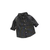 Baby Boy 0-4T New Autumn Cute Toddler Baby Boys Long Sleeve Striped Print Shirts Kids Tops Blouse Casual Blouse 788 V2