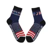 Christmas Lets Go Brandon Trump Socks 2024 American Election Party Supplies Funny Sock Men And Women Cotton Stockings HH21-870