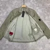 Vår och höst Enkel Versatile Herr Jackor Lapel Zip Shirt Outdoor Sport Ytterkläder Verktygsrock European American Trend Brands