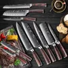 Высокое качество Chef LNIFE 8 Профессиональная японская кухня из нержавеющей стали Chef LNIFE с имитацией рисунка EAMASCUS острой нарезки G352Z