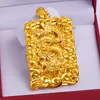 Domineering Boss Dragon Anhänger 18 Karat Gelbgold gefüllt klassischer Hip Hop Herrenschmuck Geschenk4405368