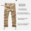 Vêtements de travail pour hommes pantalons décontractés haute qualité pantalon Cargo poches décontractées pantalon grande taille 42 mode ample Baggy survêtement pantalon de travail