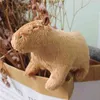 Simulazione Animale Capibara Peluche Giocattoli Carino Peluche Bambole di Peluche Animali Morbidi Bambini Bambini Peluche Regalo Di Natale 210728