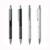 Lot 50pcs Metal Ball Pen,Aluminium Dot Grasp,Free Laser Engraved Company &Text,Customized Promotional Event Gift 220226