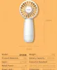 Mini Pocket Fan Cooler Air Handheld Portable Cooling USB Uppladdningsbar Inbyggd 4800mAh Arbeta 36 timmar Office Desktop Fans RRD7683