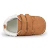 ファーストウォーカー幼児ベイビーウィンターウォームプレーカーソフトソールコーデュロイ靴幼児生まれぬいぐる洗濯ウォーカーベビーカー靴0-18m