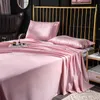 600TC Egyptian Cotton Luxury Solid Color Bed Sheet Bedsheet Flat Sheet Linens Bedding Sheets Pillowcase Soft Warm Home Textile#s 210626