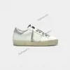 Italy Golden Hi Star Sneakers platform sole Casual Shoes luxury Classic White Do-old Dirty Designer Fashion Black leather tail Man Women