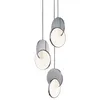 Lampes suspendues Moderne Led Lumières Cuisine Lampe Géométrique Cercle Fer Petit Suspendu Salle À Manger Chambre Éclairage Décoratif