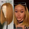 ginger bob lace front wig