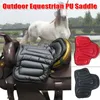 Mobili da campo Outdoor Equestrian PU Sella Pad Cuscino del sedile traspirante Equitazione imbottita