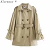 Coat Women Jacket Manteau Femme Chaquetas De Mujer Abrigo Trench Gabardina Spring Kurtka Wiosenna Veste Windbreaker 210521