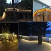 5M Waterdicht 120LEDS / M AC220V LED Lichtstrook Diodape 2835SMD Flexibele LED's Touwverlichting Outdoor Garden Courtyard Decor D2.0