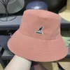الصيف الجديد العلامة التجارية الكنغر تطريز الصياد قبعة الرجال الهيب هوب غير الرسمي بنما بوب بوب زوجين دلو H0828270p