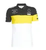 F1 Formel 1 Joint Car Series Rennanzug Sommer Kurzarm T-Shirt Revers Poloshirt Schnelltrocknend Atmungsaktiv La242m Lkpf
