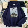 Alien Take Away The Pyramid I Want To Believe Tuta Moda Felpe calde Felpe casual per uomo Fleece Loose Streetwear Y0804