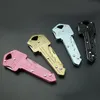 6 in 1 Key Knife Mini Folding Knife Portable Furit Knives Swiss Outdoor Multi-functional Knife Gadgets Mini Keychain Pocket Knives Exquisite Gifts