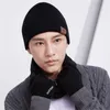 Mode winter warme accessoires hoeden sjaals handschoenen 3-delige set comfortabele wollen hoed sjaalset trendy eenvoudige buitenkant