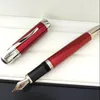 قلم M فاخر كلاسيكي رائع للغاية ملمس مارين فيرن ذو توقيع محدود قلم حبر جاف أقلام حبر للكتابة مع الرقم التسلسلي 14873/18500