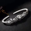 bracelet en argent lotus