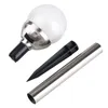 2021 New 1/2/3/5Pcs Solar Powered Crackle Glass Ball LED Light Lamp For Garden Yard Path Ni-MH Battery 1374 T2
