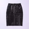 包帯スカート女性夏の到着セクシーなボディコンの服ミニ黒の女性のプラスサイズ210515