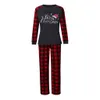 Family Christmas Pajamas Matching Deer Mommy And Me Pyjamas Clothes Sets Look Sleepwear Mother Daughter Father Son Outfit