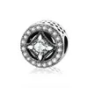 2022 100% 925 collane in argento sterling classico gemma bianca fascino animale braccialetto di perline accessori fai da te perline intero 295S
