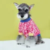 秋冬犬のセーターの手紙デザイナーニットプルオーバーペット犬猫服テディパクポメラニアンコルギ