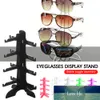 Óculos de sol de plástico mostram rack 4 pares de óculos colocar a prateleira loja óptica óculos de sol cor estandar stand mesa armazenamento cremalheira preço de fábrica