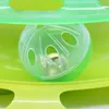 Cat Toys Pet Toy Tower Ball Dish Disc Intelligence Amusement Training Plate Game Play Turntable