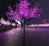 Albero di Natale artificiale all'aperto di altezza 1,5 m / 5 piedi LED Cherry Blossom Light 480 LED Tronco dritto