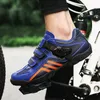 Scarpe da ciclismo Scarpe da strada Vera pelle Uomo Sport all'aria aperta Bici da donna Scarpe da ginnastica MTB da corsa