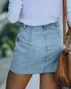 Denim Jeans Kadınlar Kalenmos Uzun Etek Streç Vintage Gevşek Slim Fit Mavi Kulübü Streetwear Pamuk Seksi Harajuku Etekler Artı Boyutu X0522