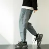 Mężczyźni Casual Sports Spodnie Splecione Męskie Hip Hop Harem Ołówek Spodnie Spodnie Rozmiar 3XL 4XL Japanese Moda Męskie Ubrania Y0927