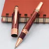 high quality John JFK series Gold Clip Roller ball pen with quailty stationery school office supplies writing ballpoint pens gifts