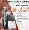 Vela Body Shape Powerful Cavitation Vacuum Roller RF infrared light liposuction weight reduce fat loss beauty machine with Massage Costume Vacuum Slimming Suit