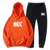 Men Sets Clothing New Casual Brand Sportswear Tracksuits Sweatshirt Sets Gyms 2PCS Jacket+Pants Male Spring Autumn Suits S-3XL