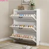 Clothing Wardrobe Storage Shoe Cabinets Household Door Ultrathin 17cm Organizer Modern Simplicity Shoerack Large Space Solid Wo3500282