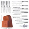 silver knife set