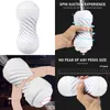 NXY Automatische Vliegtuigen Cup Dual Head Opening Airplane Vagina en Mond Vorm Masturbatie Apparaat Rente Producten Toy Spiral 0127