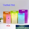 50pcs Aluminum Foil Gradient Zip lock Resealable Bag Snack Dried Fruit Biscuit Coffee Beans X-mas Portable Gift Packaging Pouches