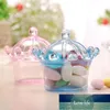 Gift Wrap 12 PCS Candy Boxes Plastic Mini Dome With Crown Design Party Decoration Clear Fillable Favor Box For Can1 Factory price expert design Quality Latest Style