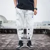 Herenbroek Casual Overalls Pant Sports Jogging Zomer Streetwear Joomers Straight White Male Hiphop Pockets Broek 8.26