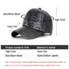 Krokodyl skóra licowa czapka męska wysokiej jakości czapka z daszkiem czapka typu snapback Casual Sports Gorras regulowane czapki z kośćmi taty Masculino AA220304